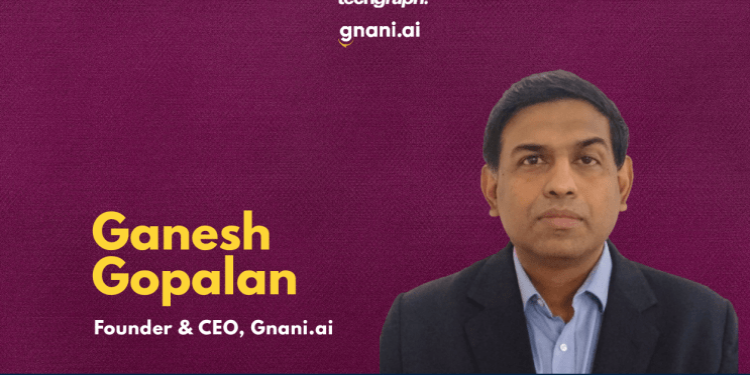 “AI-based voice applications are still at a nascent stage,” says Ganesh Gopalan of Gnani.ai