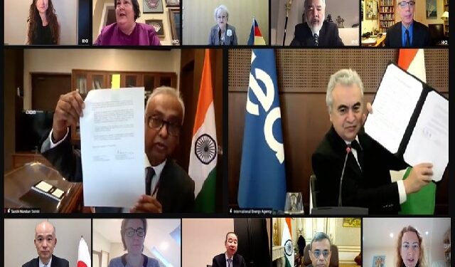 India signs strategic partnership agreement with IEA