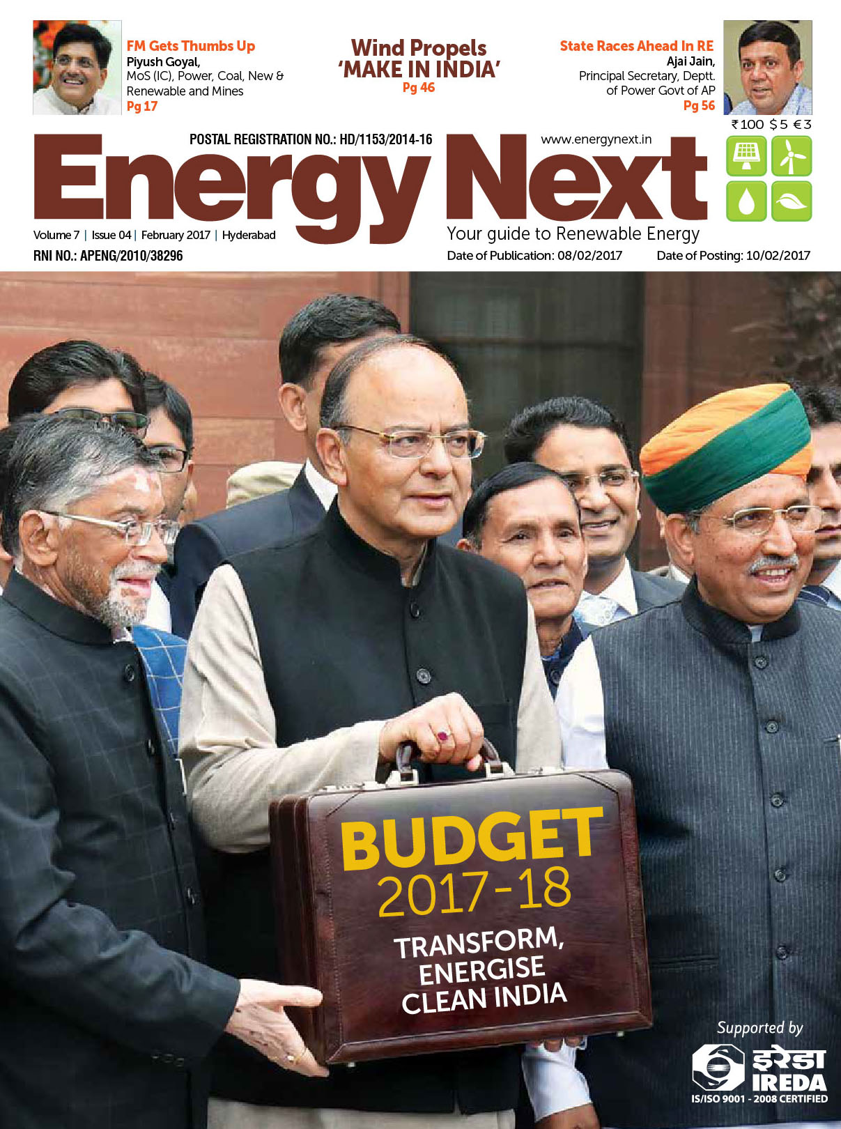EnergyNext volume 7 issue 4 Feb 2017