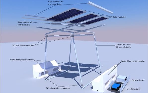 solar pavilion
