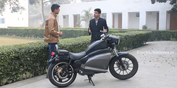 India’s First Electric Cruiser Motorcycle Mazout: Claimed Range Of 350 Kms