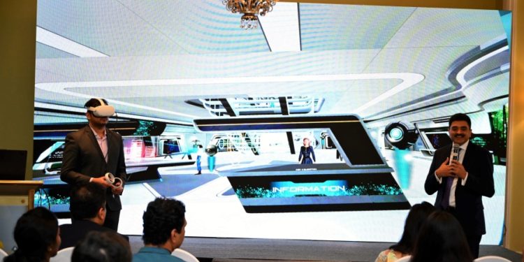 Rajesh Mirjankar, MD & CEO, Kiya.ai giving a demo of Kiyaverse-